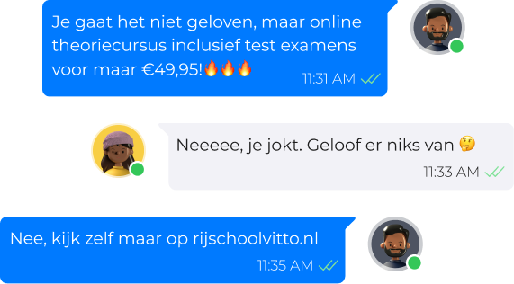 Theoriecursus Autorijschool Vitto, Amsterdam,Zaandam, Beverwijk en omgeving, elektrisch rijden, automaat rijles.